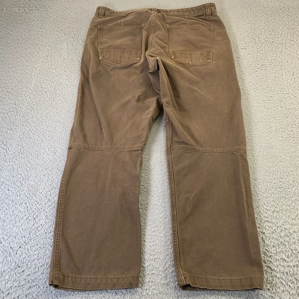 The North Face Canvas Pants Mens 36x29 Brown Relaxed Work Hike Outdoor‎ Gorpcore